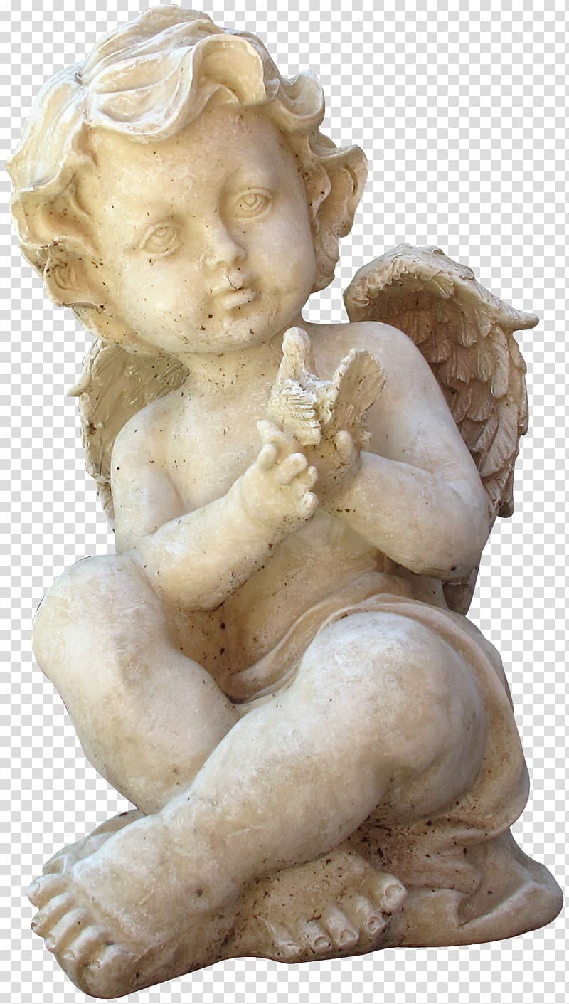 Sculpture Statue Figurine Cupid, cupid transparent background PNG clipart