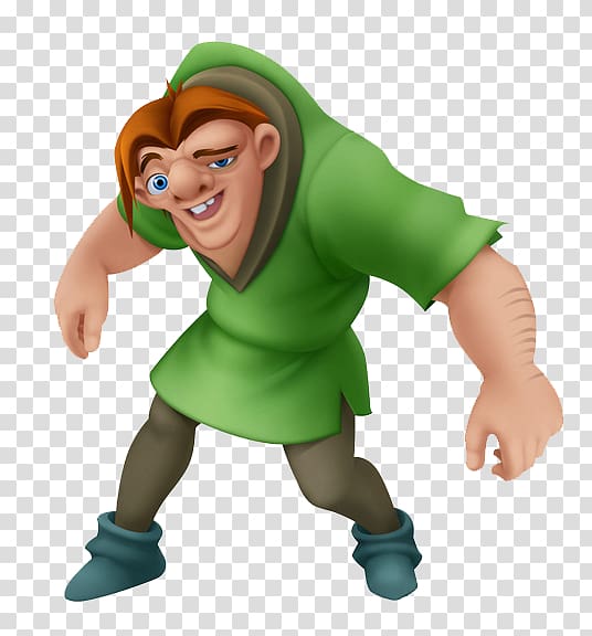 Quasimodo The Hunchback of Notre-Dame Phoebus Esmeralda Kingdom Hearts 3D: Dream Drop Distance, brave disney characters transparent background PNG clipart