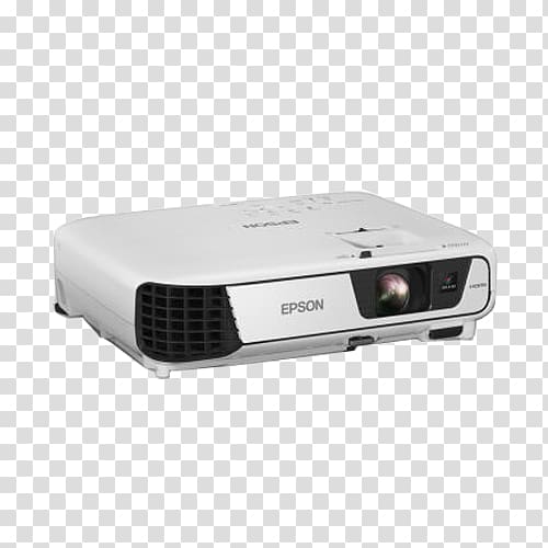 Video projector 3LCD Digital Light Processing Epson, HD Business Projector transparent background PNG clipart