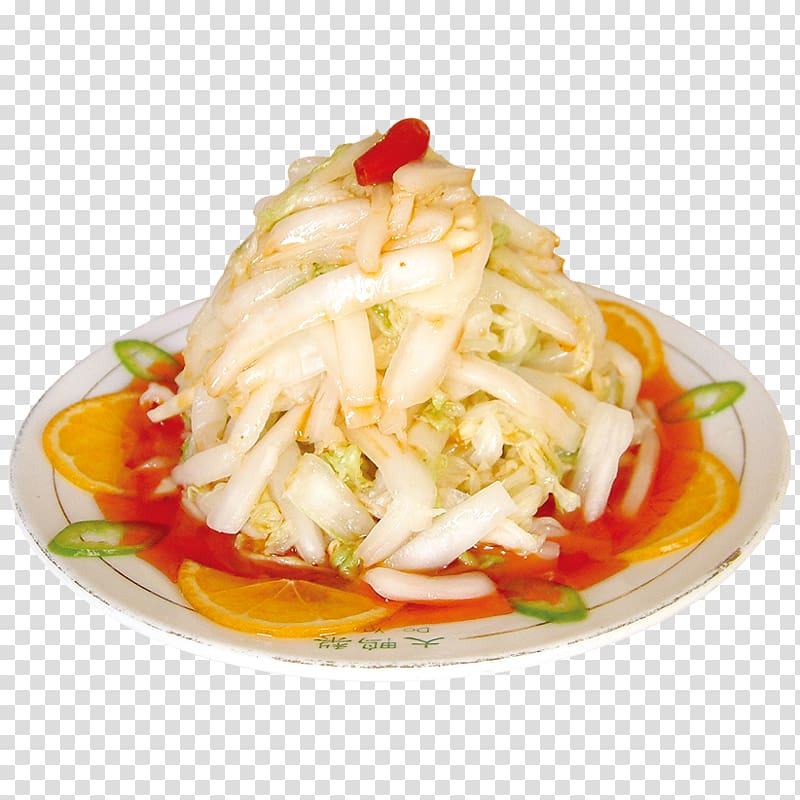 Green papaya salad Sichuan cuisine Chinese cuisine Thai cuisine Chinese cabbage, Sichuan spicy cabbage transparent background PNG clipart