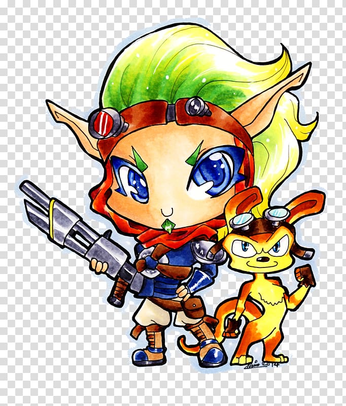 Jak and Daxter: The Precursor Legacy Jak and Daxter Collection Jak II, Daxter transparent background PNG clipart