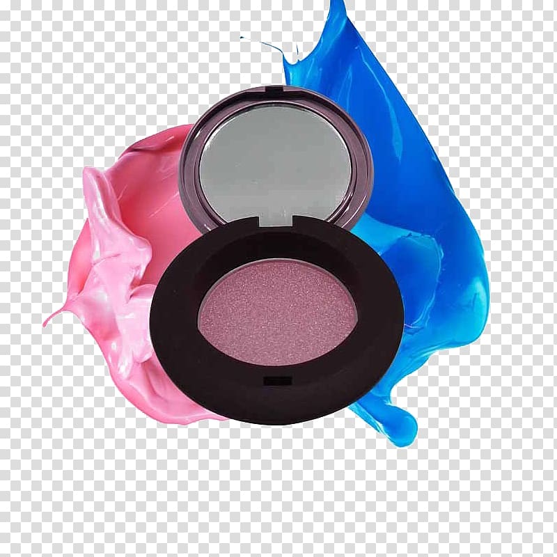 Eye shadow Paint Pink , Makeup transparent background PNG clipart