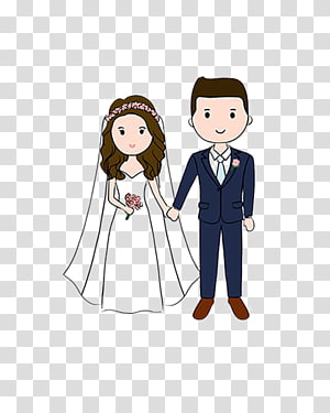 Cartoon Couple transparent background PNG cliparts free download | HiClipart