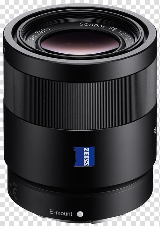 Zeiss Batis Sonnar T* 85mm F1.8 Sony E-mount Sony α Sony Carl Zeiss Sonnar T* FE 55mm F1.8 ZA, sony transparent background PNG clipart