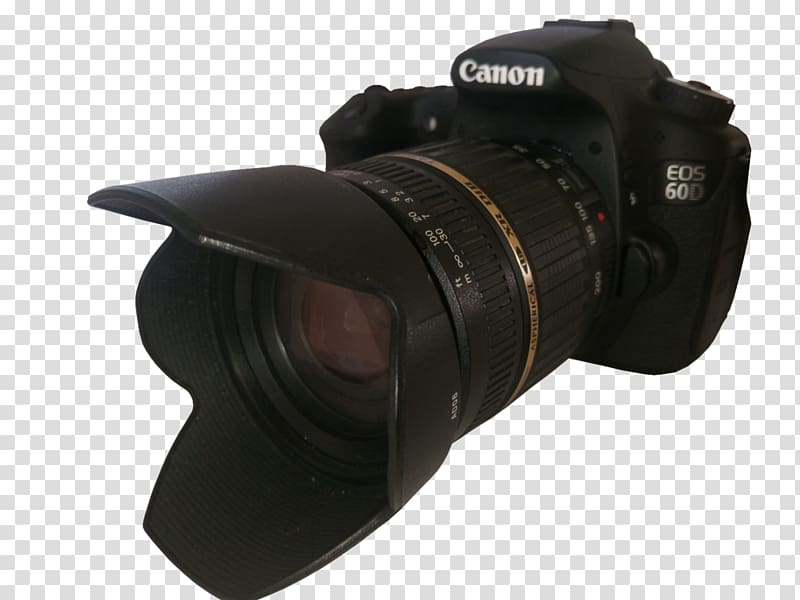 Digital SLR Camera lens Lens Hoods Lens cover Single-lens reflex camera, camera lens transparent background PNG clipart