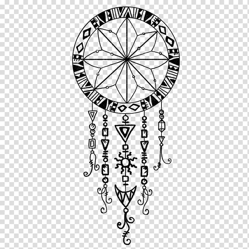 Dreamcatcher Shortbread Ornament Illustration, Dreamcatcher transparent background PNG clipart