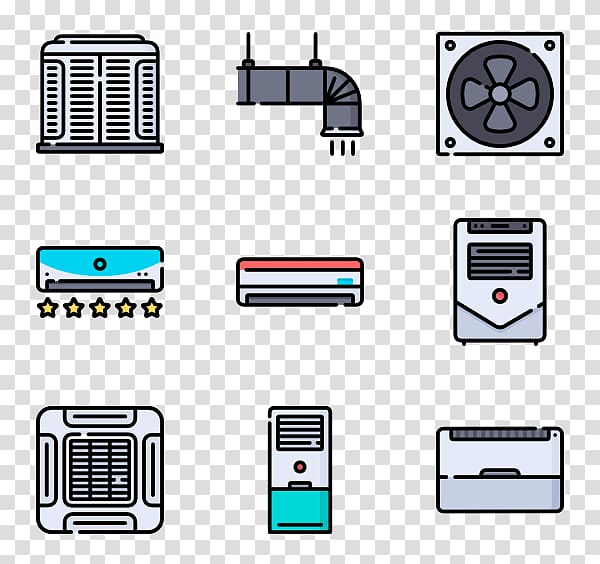 Computer Icons Air conditioning Evaporative cooler, air conditioning technician transparent background PNG clipart