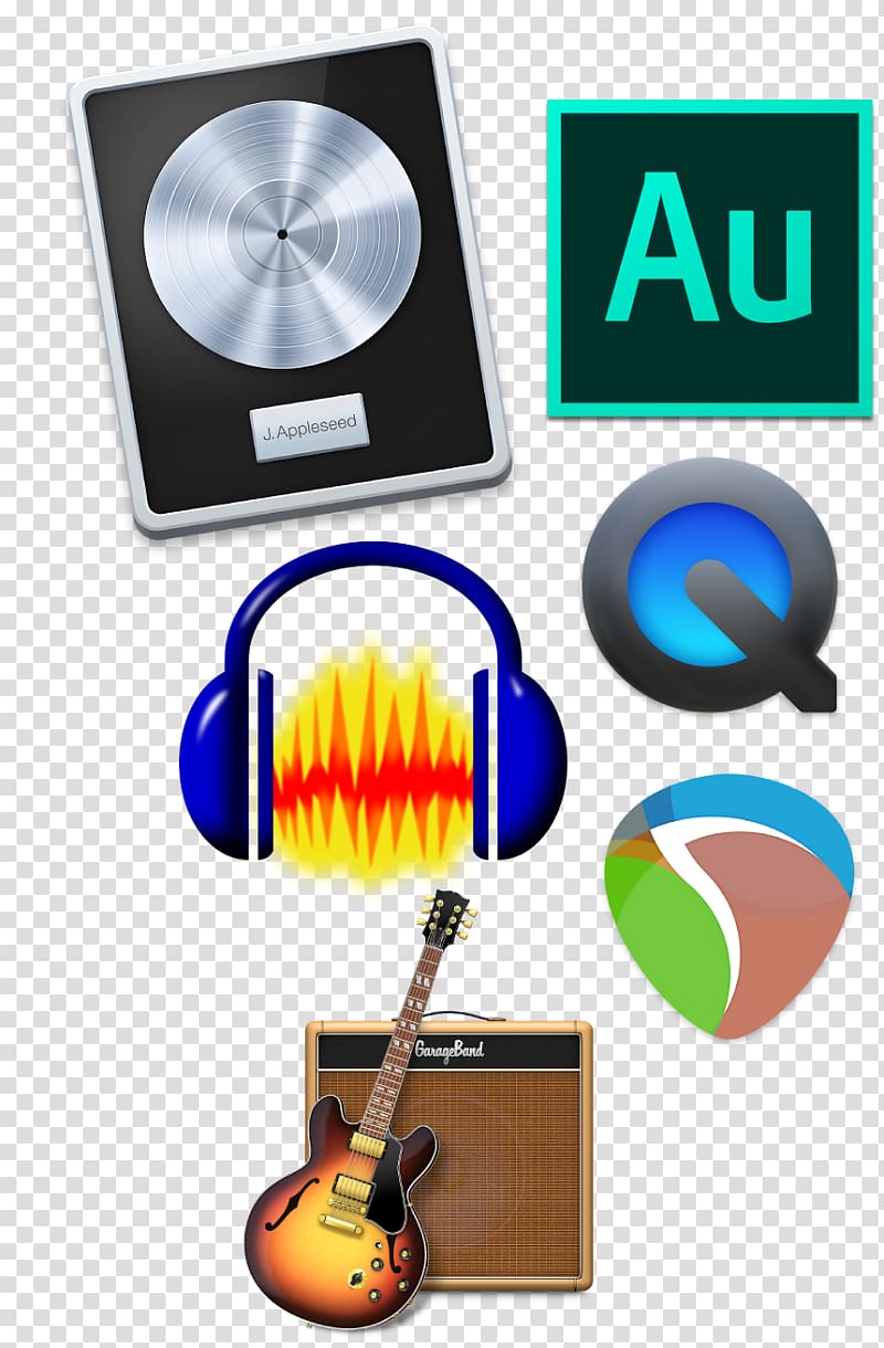 GarageBand Phonograph record ILife IMovie I, others transparent background PNG clipart