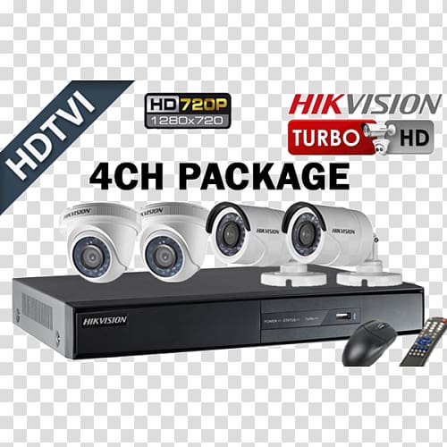 Hikvision Closed-circuit television camera Closed-circuit television camera 1080p, Camera transparent background PNG clipart