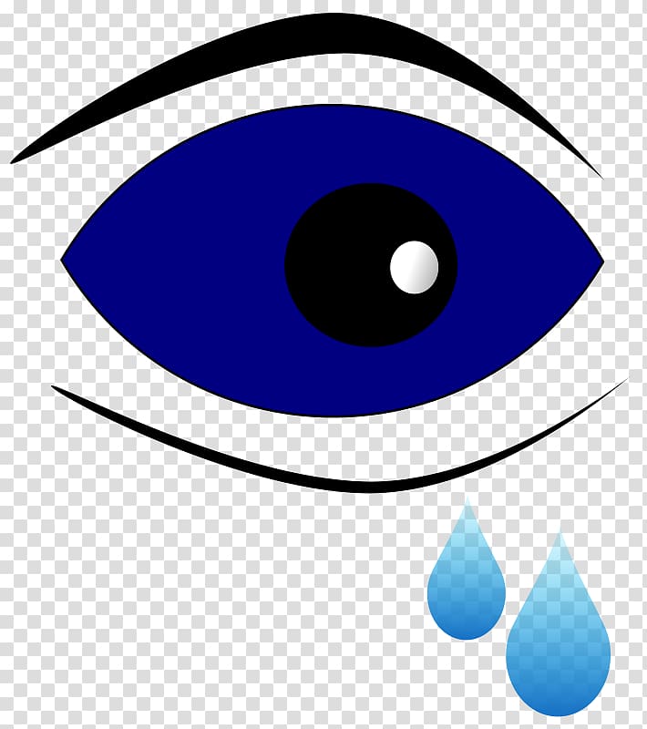 Eye Tears Drop , Cross Eyed Cartoon transparent background PNG clipart