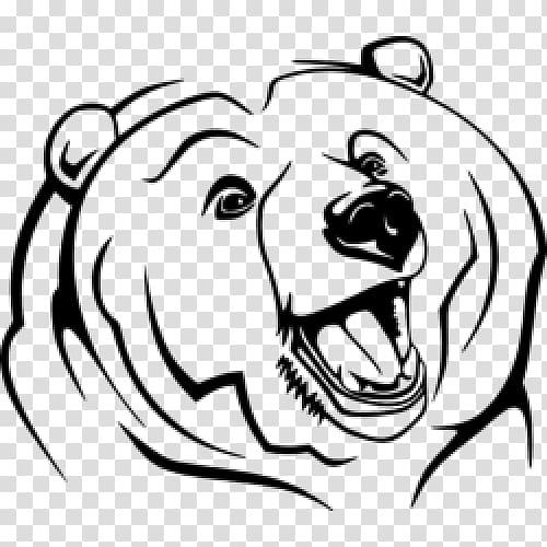 Grizzly bear Polar bear Kodiak bear , bear transparent background PNG clipart