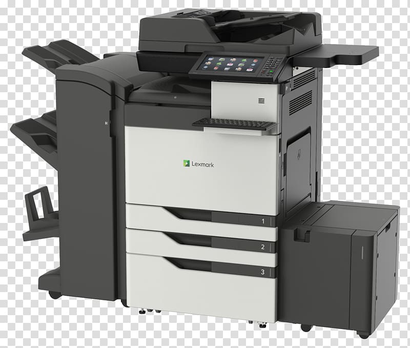 Lexmark Multi-function printer Laser printing Output device, zebra transparent background PNG clipart