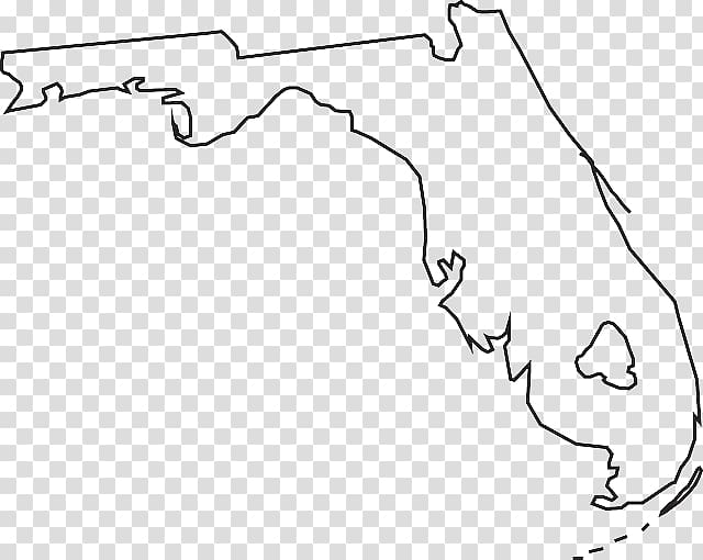 Florida Blank map Map , triangle mosaic transparent background PNG clipart