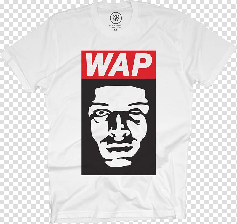 Fetty Wap T-shirt Clothing Sleeve, white t-shirt transparent background PNG clipart