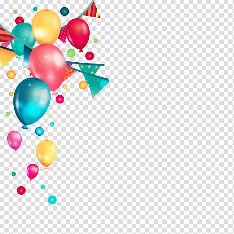 Balloon Birthday Party , balloon transparent background PNG clipart