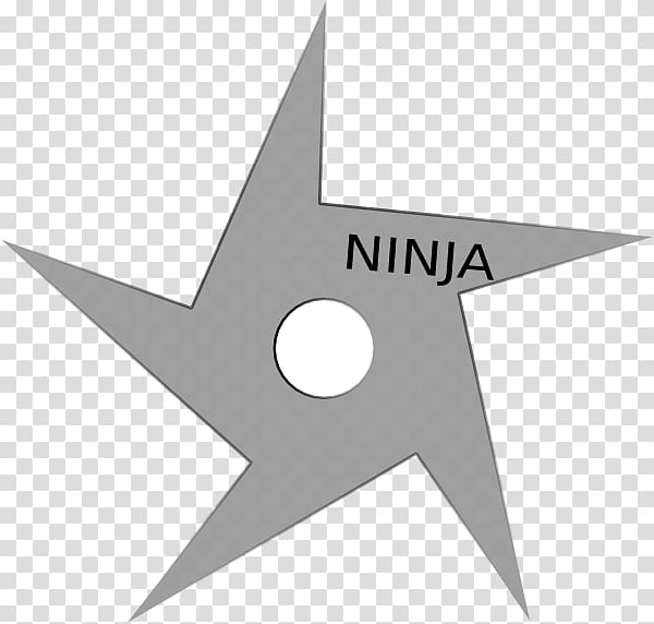 Shuriken Ninja , Ninja Star transparent background PNG clipart