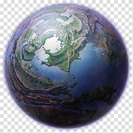 Halo 2 Halo: The Master Chief Collection Homeworld Planet, alien planet transparent background PNG clipart