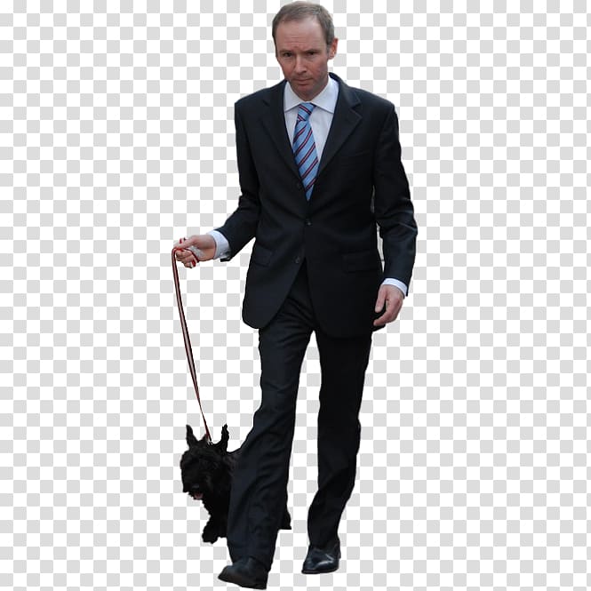 Dogo Argentino Dog Man Dog walking Suit, suit transparent background PNG clipart
