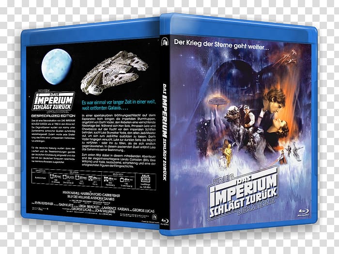 Star Wars original trilogy Poster The Empire Strikes Back, star wars transparent background PNG clipart