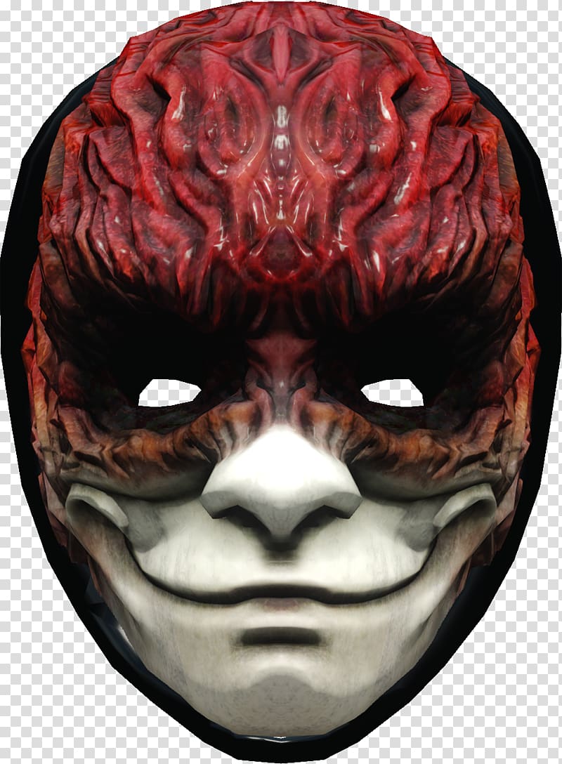 Payday 2 Mask Trickster Payday: The Heist Demon, Dishonoured transparent background PNG clipart