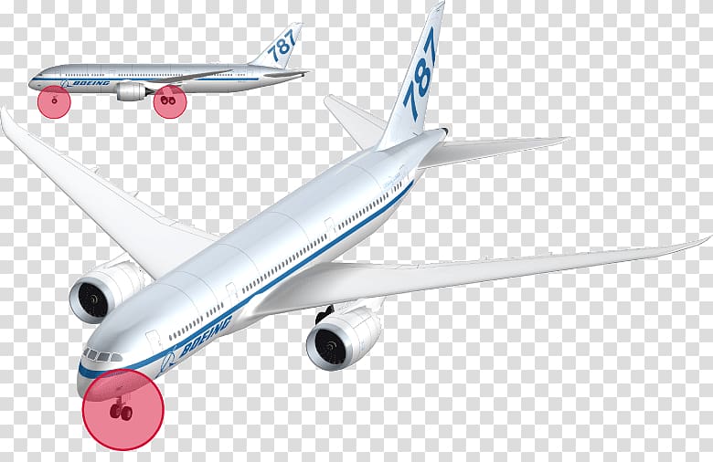 Boeing 767 Boeing 787 Dreamliner Airbus A330 Airplane, airplane transparent background PNG clipart
