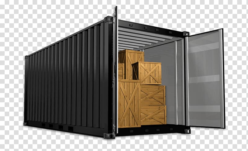 Mover Self Storage Shipping container Intermodal container, container transparent background PNG clipart