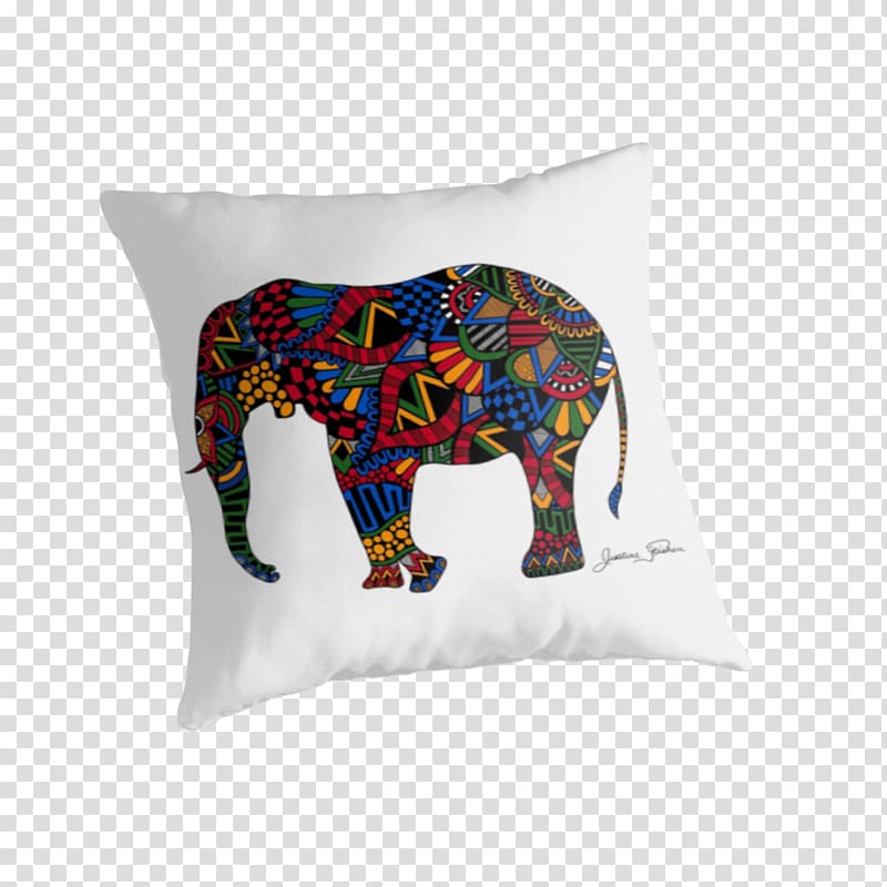 T-shirt African elephant Hoodie Bag, zetangle transparent background PNG clipart