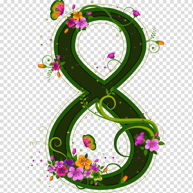 Number , 8 transparent background PNG clipart