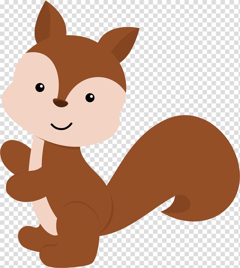 brown squirrel illustration, Baby Squirrels , woodland transparent background PNG clipart