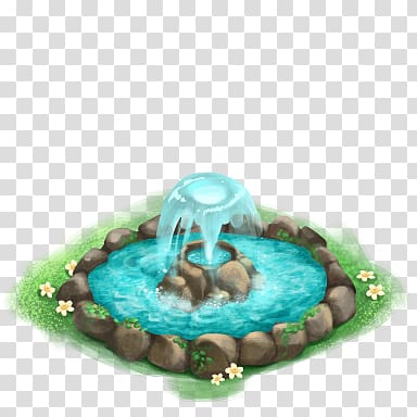 Fountain transparent background PNG clipart