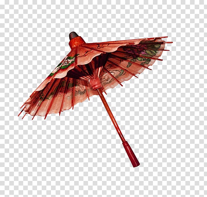 Umbrella, Brown fresh umbrella decorative pattern transparent background PNG clipart