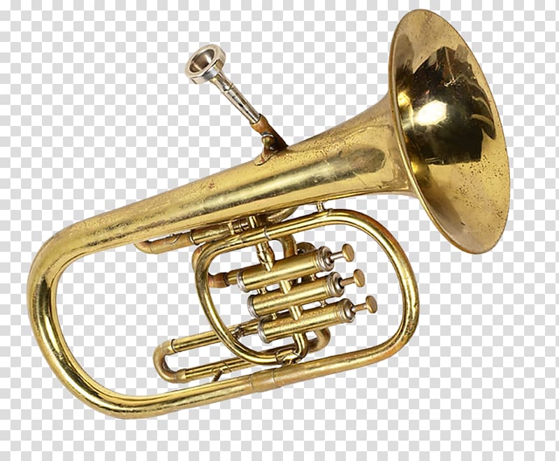 Tuba Wind instrument Trumpet Musical instrument, Metal instruments Trombone transparent background PNG clipart
