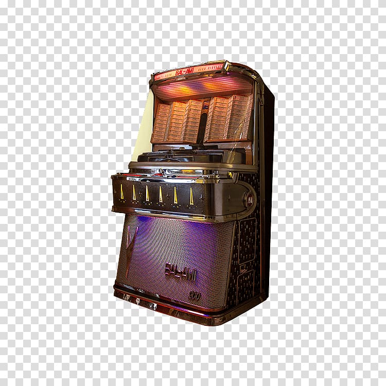 brown slot machine, Bal Ami Jukebox transparent background PNG clipart