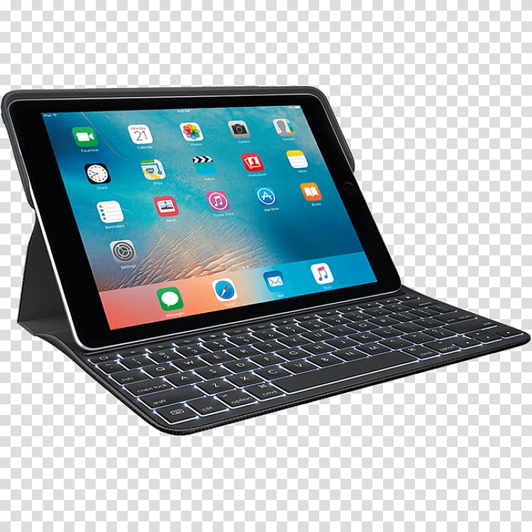 Apple iPad Pro (9.7) Computer keyboard Logitech CREATE, apple transparent background PNG clipart