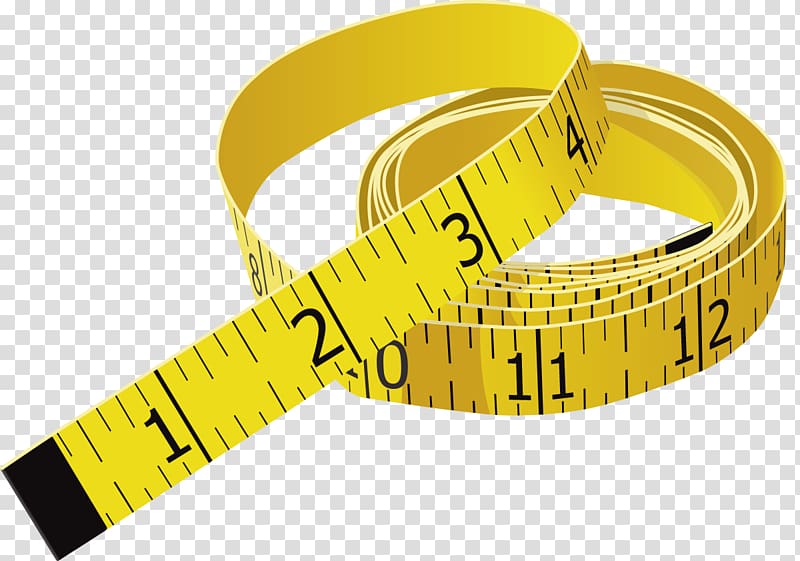 Tape Measures Measurement Tool, measure transparent background PNG clipart