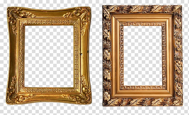 Frames Gold , frame gold transparent background PNG clipart