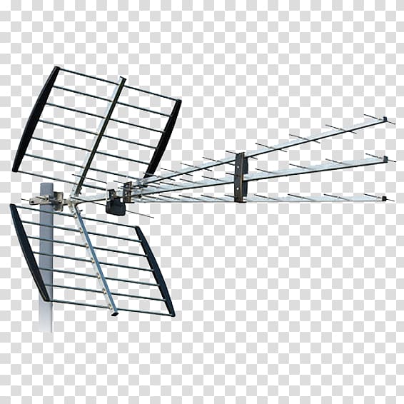 Aerials Television antenna DVB-T Ultra high frequency Digital terrestrial television, others transparent background PNG clipart