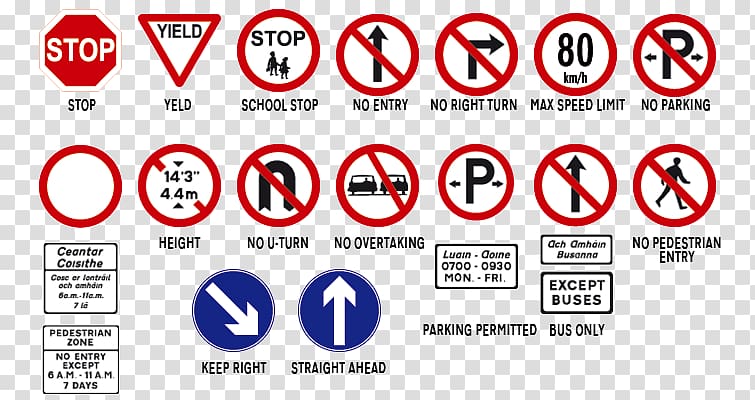 Car Driving Road traffic safety Traffic sign, traffic rules transparent background PNG clipart