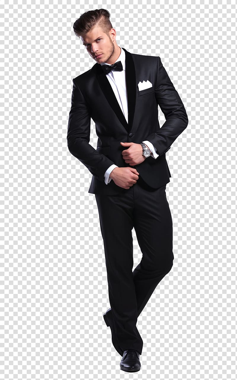 Formal wear Suit Tuxedo Clothing Dress, business man transparent background PNG clipart