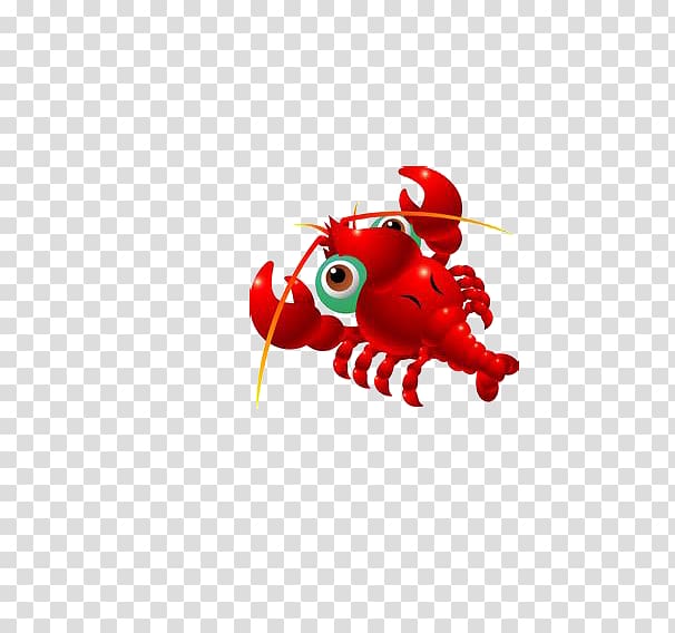 Lobster Crab Cartoon, Cartoon Lobster transparent background PNG clipart