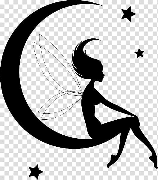 Tinker Bell Fairy Silhouette , Fairy transparent background PNG clipart