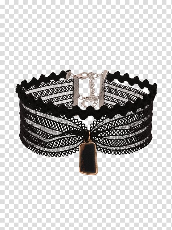 Bracelet Necklace Earring Choker, fashion lace transparent background PNG clipart