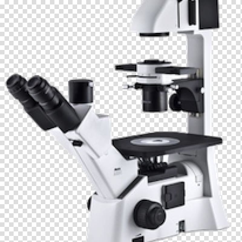 Inverted microscope Phase contrast microscopy Optical microscope Stereo microscope, microscope transparent background PNG clipart