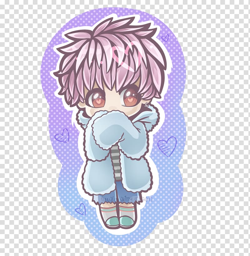 BTS Chibi Anime Drawing Wings, Chibi transparent background PNG clipart
