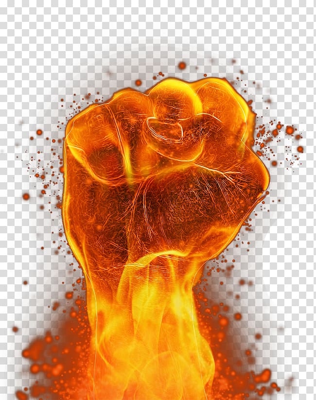 Fire Flame, flame, flaming fist illustration transparent background PNG clipart