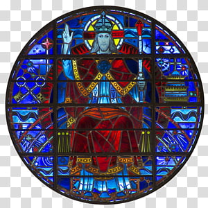 Stained glass Window Christian Church, window transparent background PNG clipart thumbnail