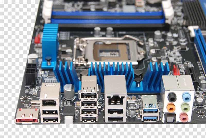Motherboard Intel LGA 1155 Computer hardware ATX, intel transparent background PNG clipart