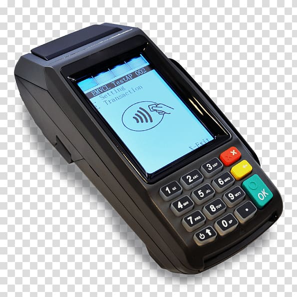 Contactless payment Payment terminal EMV Dejavoo Systems Debit card, pos terminal transparent background PNG clipart