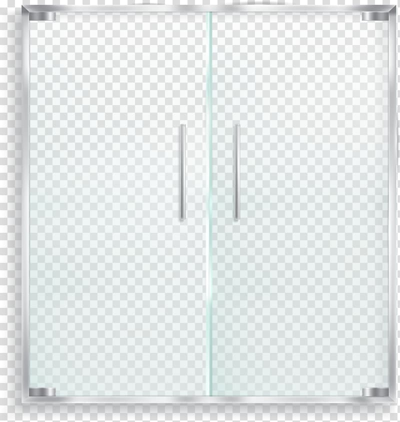 beige and gray cabinet , Euclidean Icon, hand-painted double door transparent background PNG clipart