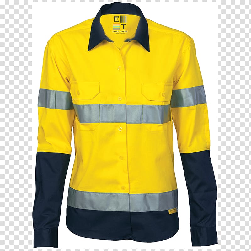 T-shirt High-visibility clothing Uniform, T-shirt transparent background PNG clipart